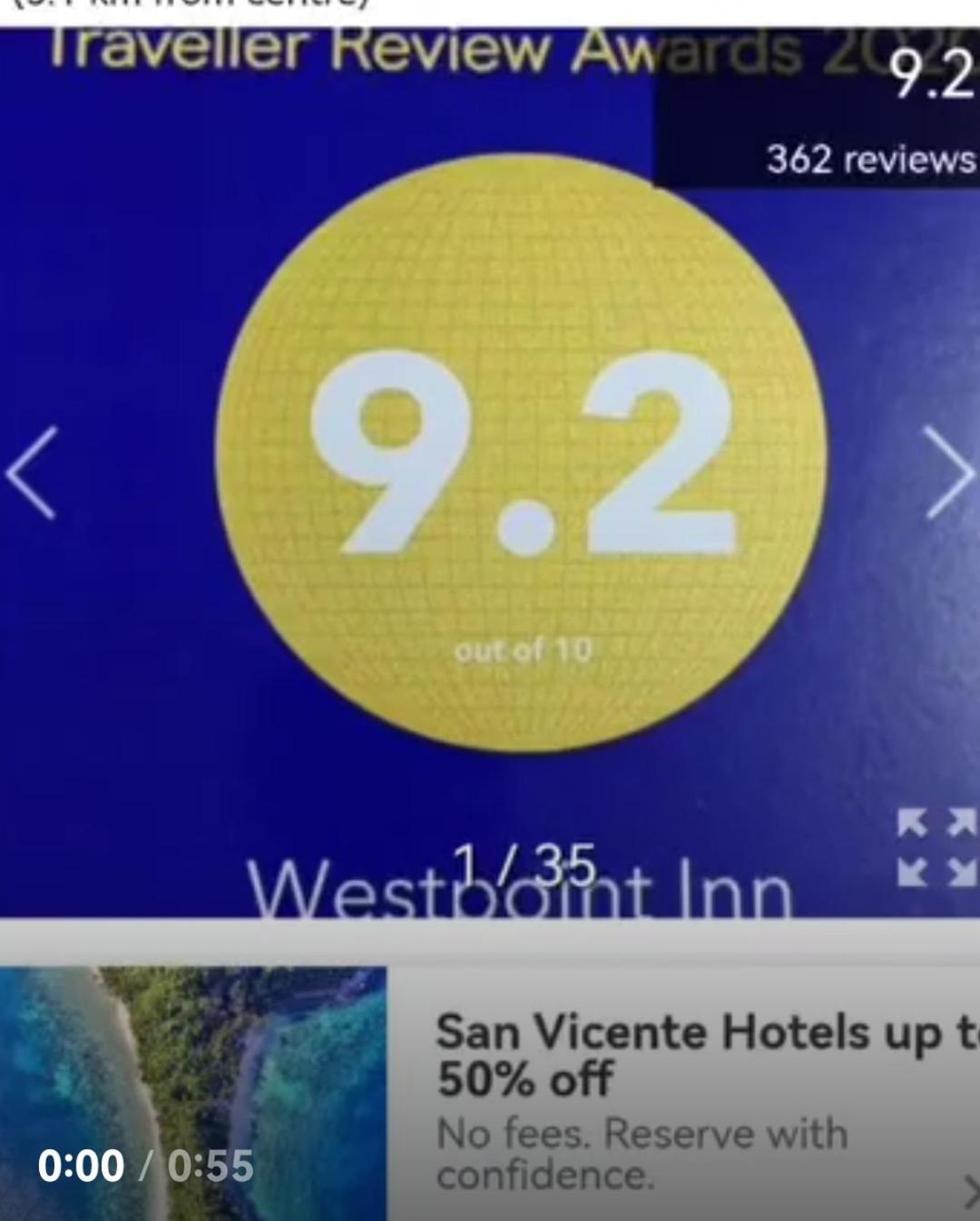סן ויסנטה Westpoint Inn מראה חיצוני תמונה